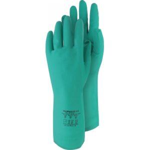 5045 Profi-Chemikalien Nitril-Handschuh mit Baumwoll-Beflockung